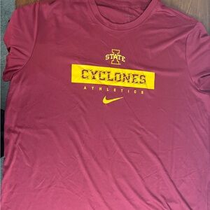 Nike Maroon Iowa State Cyclones Dri-FIT Tee